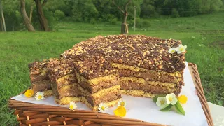 Пляцок " ЧОКОЛЯДОВИЙ / СВАХА" Пляцок шоколадно-горіховий.