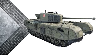 Churchill VII черепаха 6 уровня