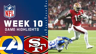 Rams vs. 49ers Week 10 Highlights | NFL 2021