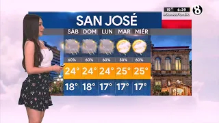 El clima de hoy 08 de Julio, con Emily Quiñones