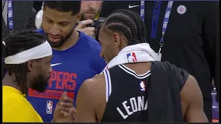 WHAT YOU SAY? Patrick Beverley Gets CHECKED By Kawhi Leonard For Running His Mouth During Game FERRO