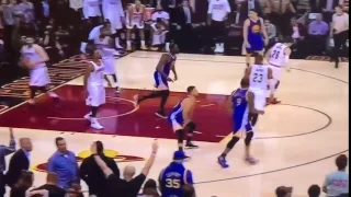 Steph Fake Poops on Cavs Court