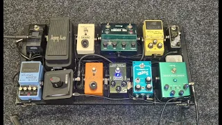 My 2024 fully updated guitar pedalboard