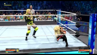 wwe 2k22 Liv morgan VS Natalya Smackdown