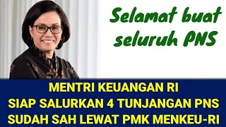 MENKEU-RI SIAP SALURKAN 4 JENIS TUNJANGAN PNS 2024 | TELAH DITUANGKAN DALAM PERATURAN MENKEU-RI!