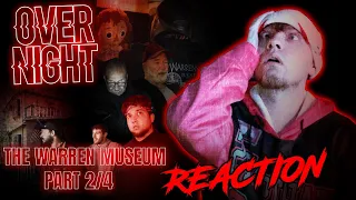 OVERNIGHT REACTION: THE WARREN MUSEUM INVESTIGATION PART 2/4 |  Moving Annabelle The Doll !