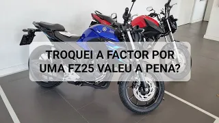 FZ25 2024 MINHAS PRIMEIRAS IMPRESSÕES EM UMA SEMANA COM A MOTO.  #fz25 #yamaha #fazer250 #impressões