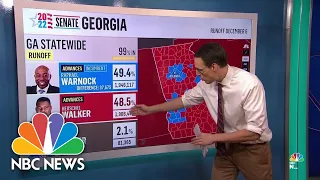 What Steve Kornacki Is Watching On The Georgia Senate Runoff