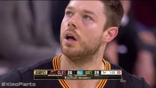 Anderson Varejao Flop  Cavaliers vs Warriors   Game 5  June 13, 2016  2016 NBA Finals