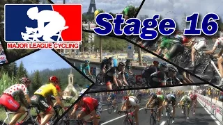 MLC Tour de France 2014 - Stage 16 - The peloton has split!