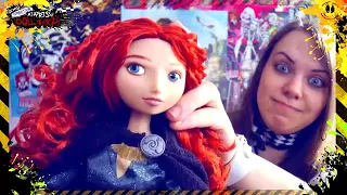 DOLLдызор #046  Talking Merida Disney Store обзор