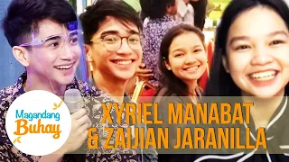 Xyriel and Zaijian look back on their childhood years | Magandang Buhay