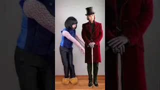 Disfrazándome igual que Willy Wonka