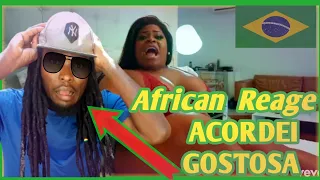 AFRICANO REAGE A Jojo Maronttinni, DJ Batata - Acordei Gostosa (Official Music Video)