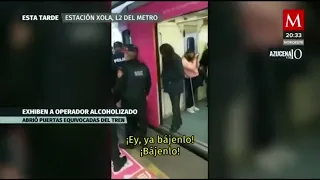 Despiden a un conductor del Metro por manejar en estado de ebriedad