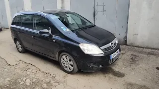 Opel Zafira B A17DTJ пригнана с Франции с непростыми неисправностями и дымит как паровоз