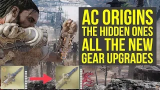 Assassin's Creed Origins DLC All New Gear Upgrades (AC Origins The Hidden Ones)