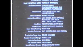 Star Wars: Episode 5 - The Empire Strikes Back (1980) End Credits (Unknown Channel & Date)