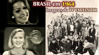 IMAGENS do BRASIL em 1964 - Trechos de programa da TV Excelsior