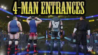 WWE 2K23 | How to set a 4-Man Entrance