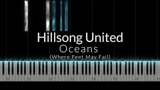 Oceans (Where Feet May Fail) - Hillsong United Piano Tutorial