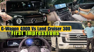 It's G Wagon Vs Land Cruiser | Which One Is Better? | ExploreTheUnseen2.0