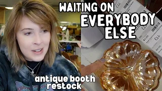 Waiting on EVERYONE Else | Antique Booth Restock | Reselling