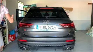 Audi RSQ3 Kaltstart