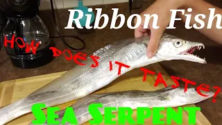 Ribbon Fish Catch and Cook - Taste Test!