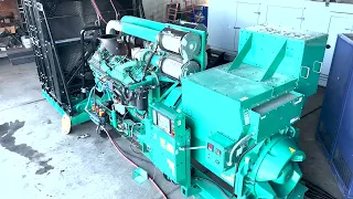 Load Test And More On 2500 kW Cummins Diesel Generator