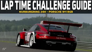 Gran Turismo 7 Lap Time Challenge Guide - Nurburgring 24h - Porsche 911 RSR