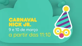 Estamos no Carnaval e o Nick Jr.