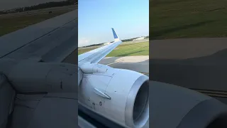 Houston taxi and takeoff to Tampa Bay