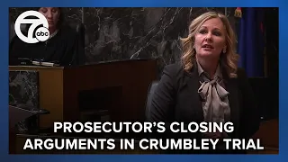 Prosecutor gives closing arguments in James Crumbley trial