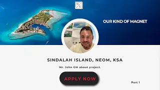 Sindalah Island, NEOM, KSA about project.