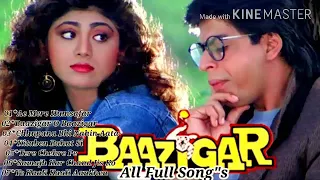 Baazigar Full Songs Jukebox | Shahrukh Khan, Kajol, Shilpa Shetty | Blockbuster Bollywood Songs