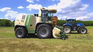 2-6-22 L Hancock Agricultural Contractor. Grasssilage with Krone Big X700