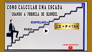 COMO CALCULAR UMA ESCADA COM A FÓRMULA DE BLONDEL