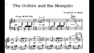 Florence B. Price - The Goblin and the Mosquito for Piano (1951) [Score-Video]