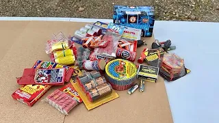 TESTING DIFFERENT LEGAL FIREWORKS & FIRE-CRACKERS