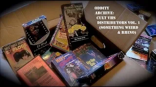 Oddity Archive: Episode 168 – Cult VHS Distributors Vol. 1 (Something Weird & Rhino)