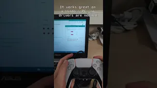 Can you use a PS5 controller on PC? #shorts