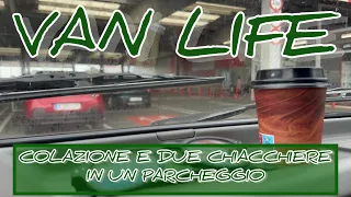 VAN LIFE - Furgoncino quasi finito 😍 Due chiacchiere in un parcheggio