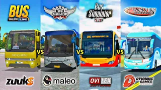 🚚Bus Simulator Indonesia v World Bus Driving Simulator v Bus Simulator Ultimate v Bus Simulator 2023