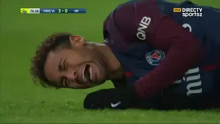 Lesión de tobillo de Neymar PSG