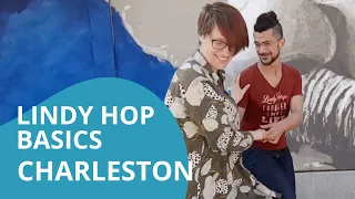 Learn Swing Dance! Lindy Hop for Beginners: Charleston Rhythm (Class 1 of 6)