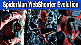 SpiderMan Web Shooter Evolution Movies & Cartoon |