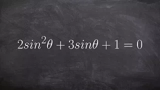 Learn how to write all of the solutions to a trigonometric equation