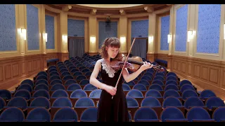 J.-S. Bach, Violin Partita No.2 BWV 1004, Chaconne - Sarah Strohm