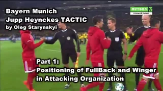 Jupp Heynckes | Bayern Munich | Attacking Wing Play Tactical Analysis